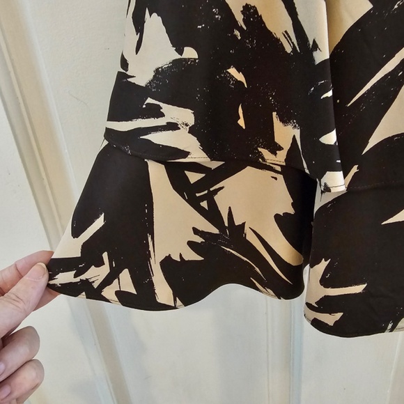 DVF silk sleeveless ruffle hem halter dress size 0 - Picture 7 of 10